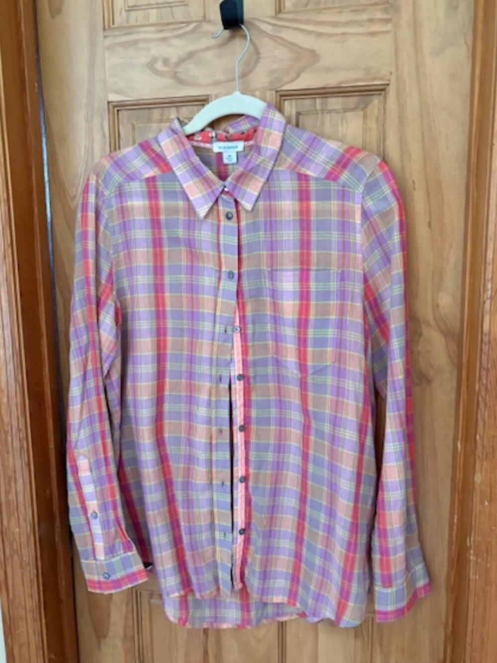 NWT Sundance Newcastle plaid shirt